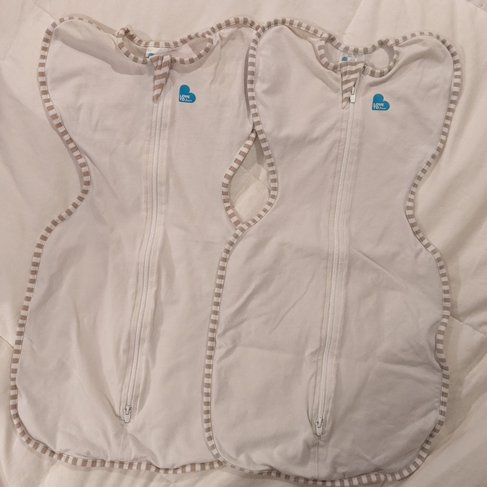 Love to Dream Organic Swaddle UP Original - Cream, Small
